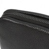Sei G pochette nera da uomo con lucchetto ID