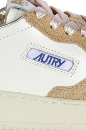 AUTRY Autry - Sneakers - 460587 - Bianco/Oro da donna