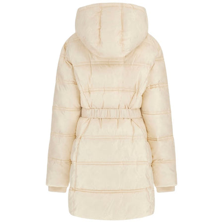 Guess piumino puffer lungo vaniglia IMMA W5BL44W2912G1F7