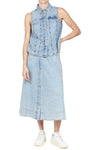 MO5CH1NO JEANS - MOSCHINO MO5CH1NO JEANS - Moschino - Camicia smanicata - 430107 - Denim da donna