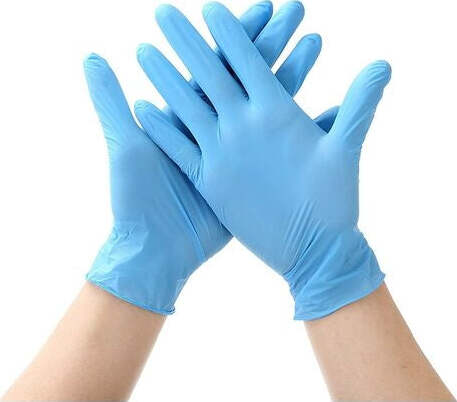 1CONF.-DA-200PZ-TG.M---RMOVE-GUANTI-NITRILE-BLU-USO-MEDICO-SENZA