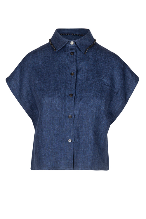 Alysi - Camicia - 451080 - Denim da donna