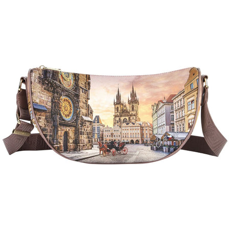 YNot borsa a spalla ASTRO CLOCK YES717F6