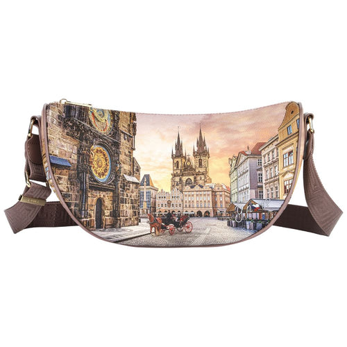 YNot borsa a spalla ASTRO CLOCK YES717F6