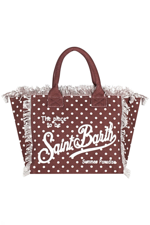 MC2 SAINT BARTH MC2 Saint Barth - Borsa grande - 450959 - Moro/Bianco da donna