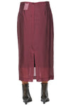 8PM 8pm - Gonna - 460209 - Bordeaux da donna