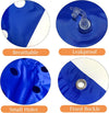 Bedridden - Cuscino Gonfiabile Antidecubito per Sedia a Rotelle Con Schienale Completo per Anziani Disabili, Portatile