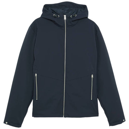 LyLe & Scott giacca softshell blu impermeabile JK2312V Z271
