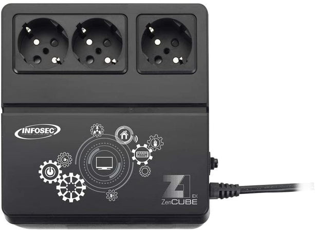 Gruppo di Continuità UPS Z1 400VA CUBE Offline Nero