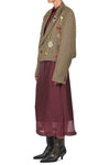 8PM 8pm - Gonna - 460209 - Bordeaux da donna