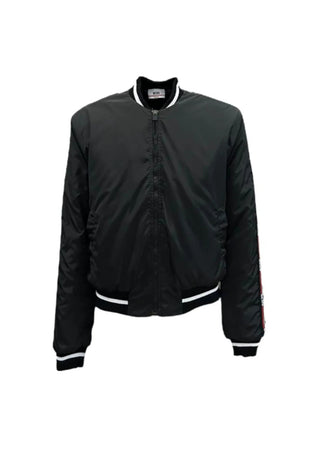 GCDS Giubbotto LOGO TAPE NYLON BOMBER da uomo