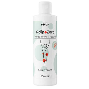 Crema Snellente Anticellulite - Effetto Tonificante e Rassodante con Sensazione di Freschezza | Formula Drenante per Gambe, Glutei e Addome | AdipoZero - Texture Leggera e Facile da Applicare 200ml