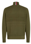 Tommy Hilfiger DOLCEVITA 2 TONE STRUCTURE ROLL NECK da uomo