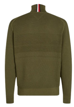Tommy Hilfiger DOLCEVITA 2 TONE STRUCTURE ROLL NECK da uomo