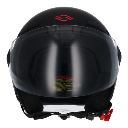 Shiro - Casco jet Kioto nero S