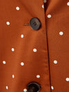 Lardini Giacca Trench a Pois da donna
