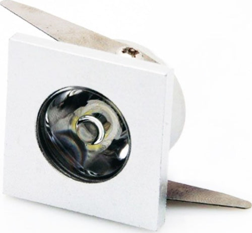 1W Faretto Incasso led Puntoluce 220V Quadrato Bianco 100lm Illuminazione/Illuminazione per interni/Luci da incasso Zencoccostore - Formia, Commerciovirtuoso.it