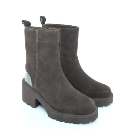 ToscaBlu Donna Tronchetto in pelle scamosciata