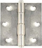 2---PEZZI---CERNIERA-SPINA-A-LEVARE-50X50MM---IN-FERRO-NICHELATO-CON-VITI