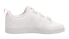 ADIDAS Tennis Bambina art. VS ADV CL CMF C (BB9978) in ecopelle White Pink