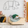 Lettino Montessori SCIVOLO beige 180 x 90 cm