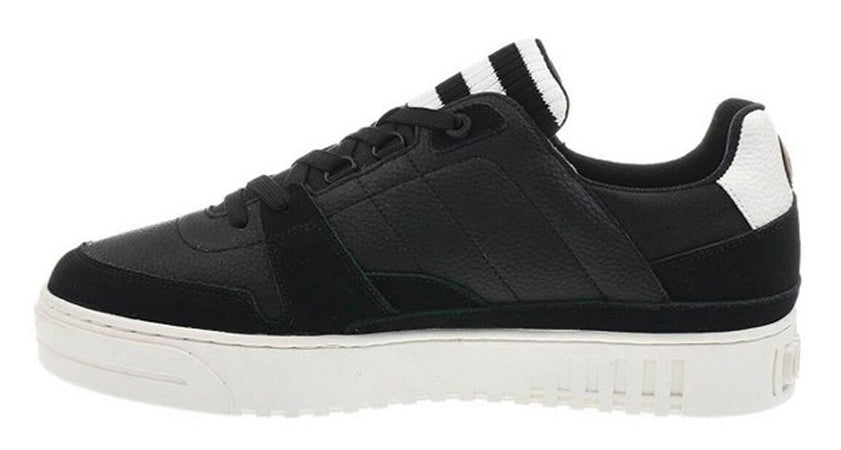 COLMAR Sneakers Uomo art. LOGAN GLOW 425 in pelle/tessuto Black/White