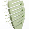Spazzola Piatta Muitomas Hairbrushlgn Verde per Capelli