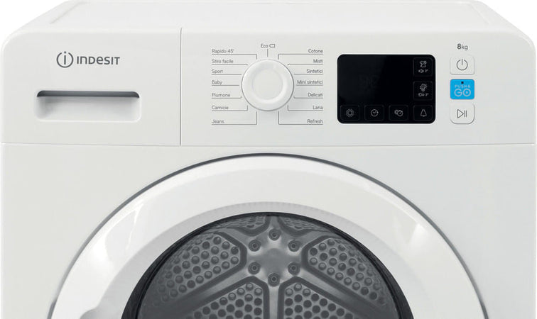 Indesit YT M11 82 X IT R Asciugatrice Libera Installazione 8 Kg Bianco