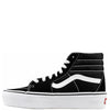 VANS Sneakers alte Donna art. Sk8-Hi Platform 2 (VN0A3TKN6BT1) in tela Black/True White