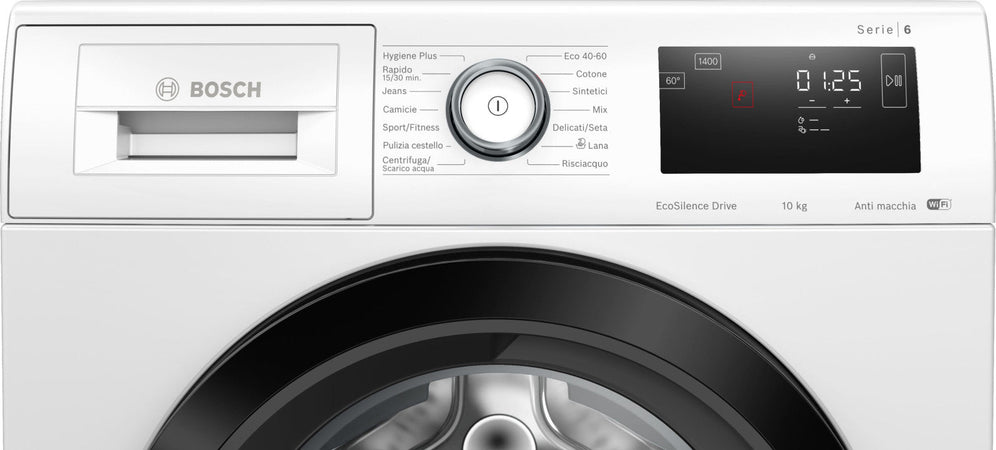 Bosch WAL28RH1IT Lavatrice Carica Frontale 10kg 1400 Giri/min Bianco