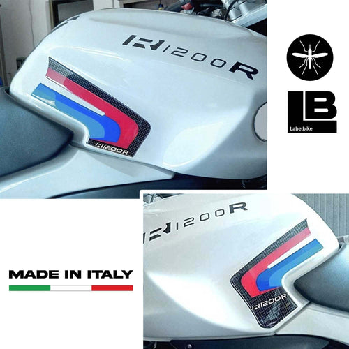 2-ADESIVI-3D-PROTEZIONI-LATERALI-RALLY-compatibili-per-MOTO-BMW-R1200R-fino-al-2015