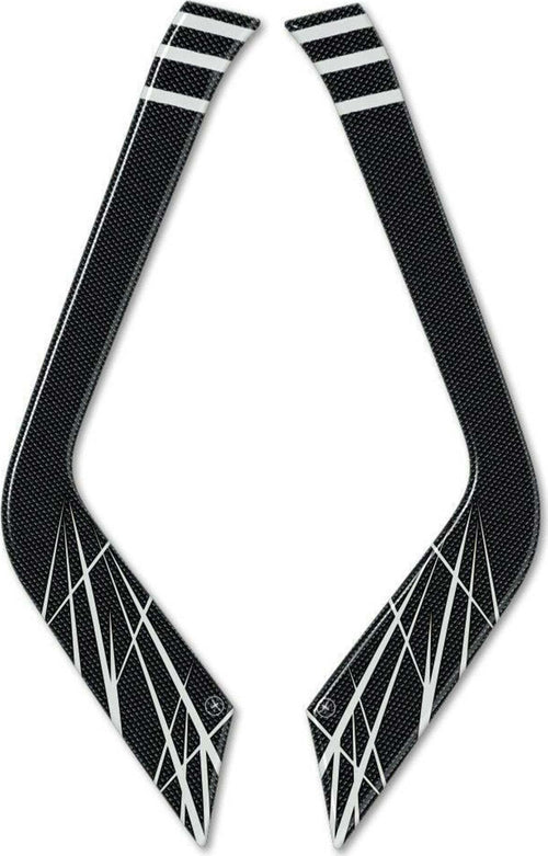 2-ADESIVI-gel-3D-compatibili-per-MANIGLIE-MOTO-HONDA-AFRICA-TWIN-2016-17-argento