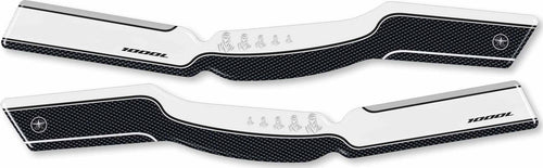 2-ADESIVI-in-GEL-RESINA-3D-per-PARAMANI-compatibili-per-MOTO-HONDA-AFRICA-TWIN-Bianchi