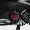 2-ADESIVI-in-resina-3D-CARTER-Scooter-compatibili-YAMAHA-TMAX-dal-2001-al-2016