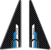 2-ADESIVI-in-RESINA-3D-PROTEZIONE-LATERALE-SERBATOIO-CARBONIO-per-MOTO-BMW-New!