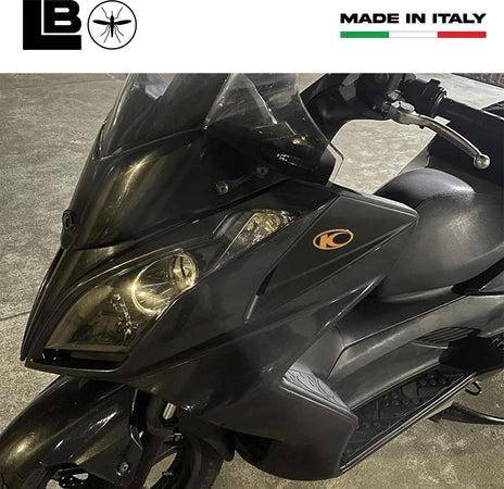 2-ADESIVI-LOGO-in-RESINA-gel-3D-compatibili-per-scooter-Kymco-Nero-ORO