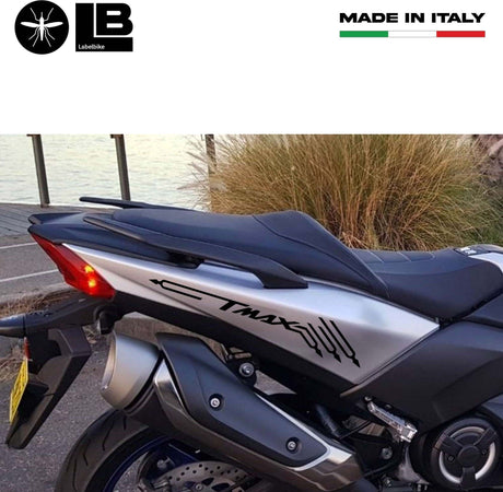 2-ADESIVI/STICKERS-Sottocarene-TMAX-compatibili-x-SCOOTER-YAMAHA-T-MAX-2001-2021