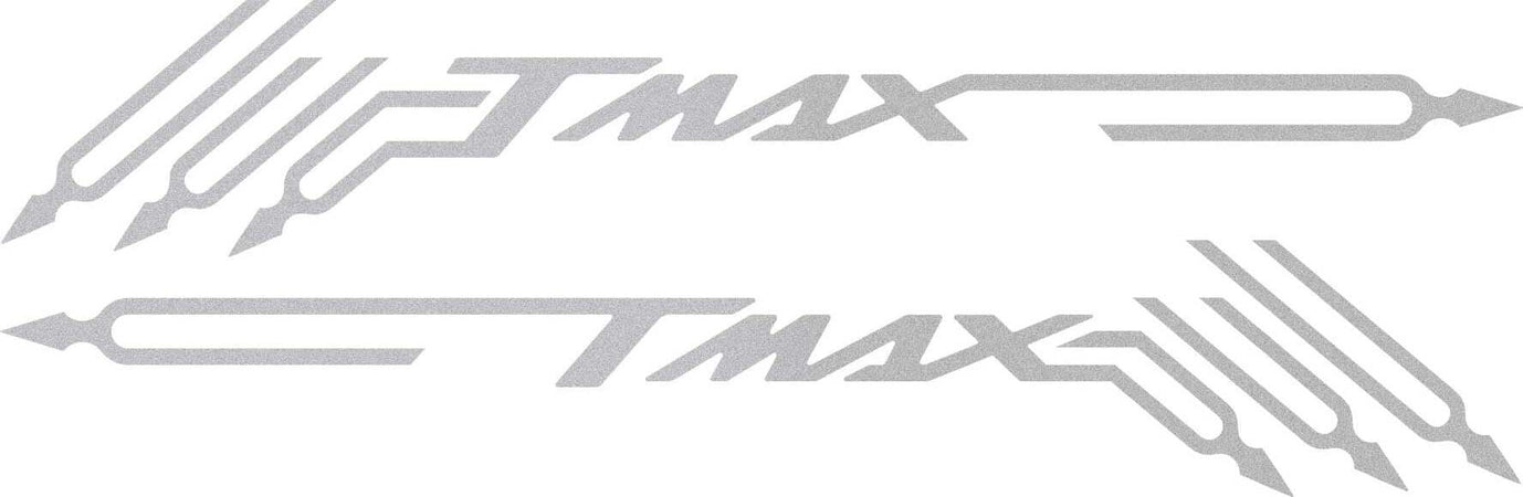 2-ADESIVI/STICKERS-Sottocarene-TMAX-compatibili-x-SCOOTER-YAMAHA-T-MAX-2001-2021