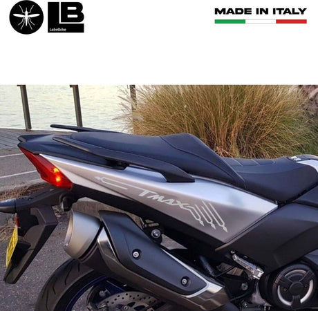 2-ADESIVI/STICKERS-Sottocarene-TMAX-compatibili-x-SCOOTER-YAMAHA-T-MAX-2001-2021