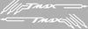 2-ADESIVI/STICKERS-Sottocarene-TMAX-compatibili-x-SCOOTER-YAMAHA-T-MAX-2001-2021