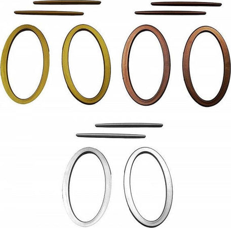 2-Anelli-Anello-Fermaglio-Design-Moderno-16.5x9.5cm-Fermatenda-Raccogli-Tende