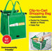 2 BORSE BORSA SHOPPING BAG CARRELLO SPESA CON GANCI PER APPENDERE SUPERMERCATO  Trade Shop italia - Napoli, Commerciovirtuoso.it