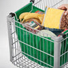 2 BORSE BORSA SHOPPING BAG CARRELLO SPESA CON GANCI PER APPENDERE SUPERMERCATO  Trade Shop italia - Napoli, Commerciovirtuoso.it