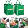 2 BORSE BORSA SHOPPING BAG CARRELLO SPESA CON GANCI PER APPENDERE SUPERMERCATO  Trade Shop italia - Napoli, Commerciovirtuoso.it
