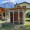 2 Box per Cani con Copertura e Retro in Legno Zincatura a Caldo Ciascuno da 200x300xh180 Cm Prodotti per animali domestici/Cani/Cucce gabbiette e recinzioni/Recinti da esterno Ogomondo - Martina Franca, Commerciovirtuoso.it