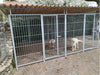 2 Box per Cani da Esterno Coperto con Zincatura a Caldo Ciascuno da 300x200x Altezza 180 Cm Prodotti per animali domestici/Cani/Cucce gabbiette e recinzioni/Recinti da esterno Ogomondo - Martina Franca, Commerciovirtuoso.it