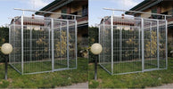 2 Box per Cani Predisposto alla Copertura Zincato a Caldo Ciascuno da 200x200x Altezza 180 Cm Prodotti per animali domestici/Cani/Cucce gabbiette e recinzioni/Recinti da esterno Ogomondo - Martina Franca, Commerciovirtuoso.it