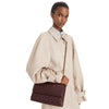 TORY BURCH borse a spalla donna tory burch - fleming convertible shoulder bag - bordeaux da donna