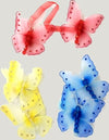 2-Calamite-Calamita-Farfalla-Tessuto-Fermatenda-Glitter-Strass-Tende-Ferma-Tenda