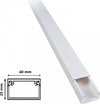 2 Canalina Elettrica Passacavi Plastica Ct2 2mt 40x25mm Bianca Copertura 5624025 Casa, arredamento e bricolage > Materiale Elettrico Trade Shop italia - Napoli, Commerciovirtuoso.it